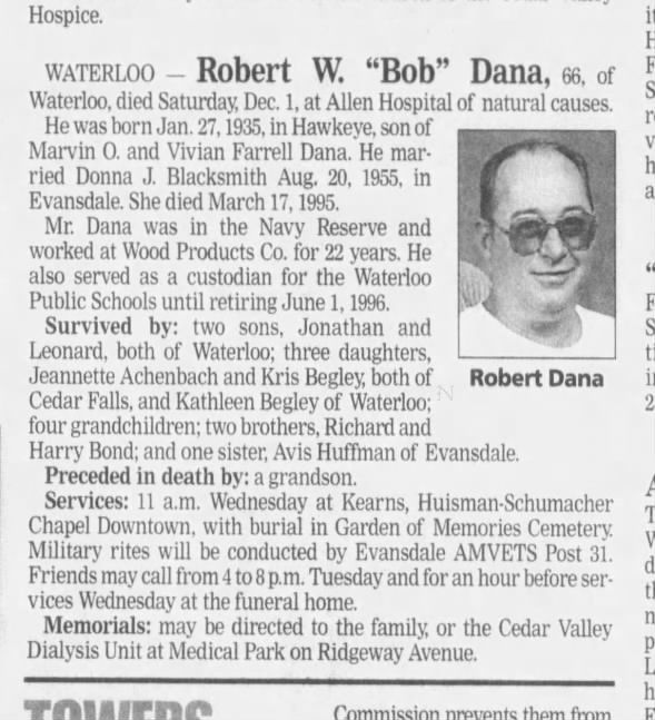Clipping from The Courier
